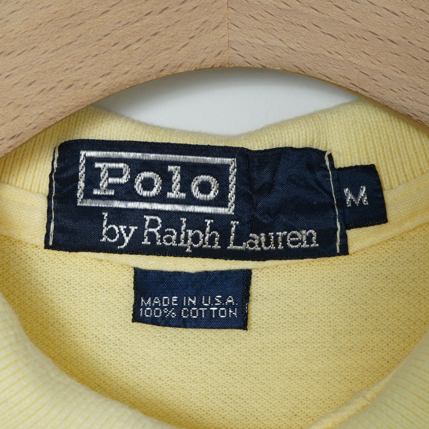 Polo by Ralph Lauren Cotton Pique Polo Shirt / Late '90s-Early '00s (Made in USA)