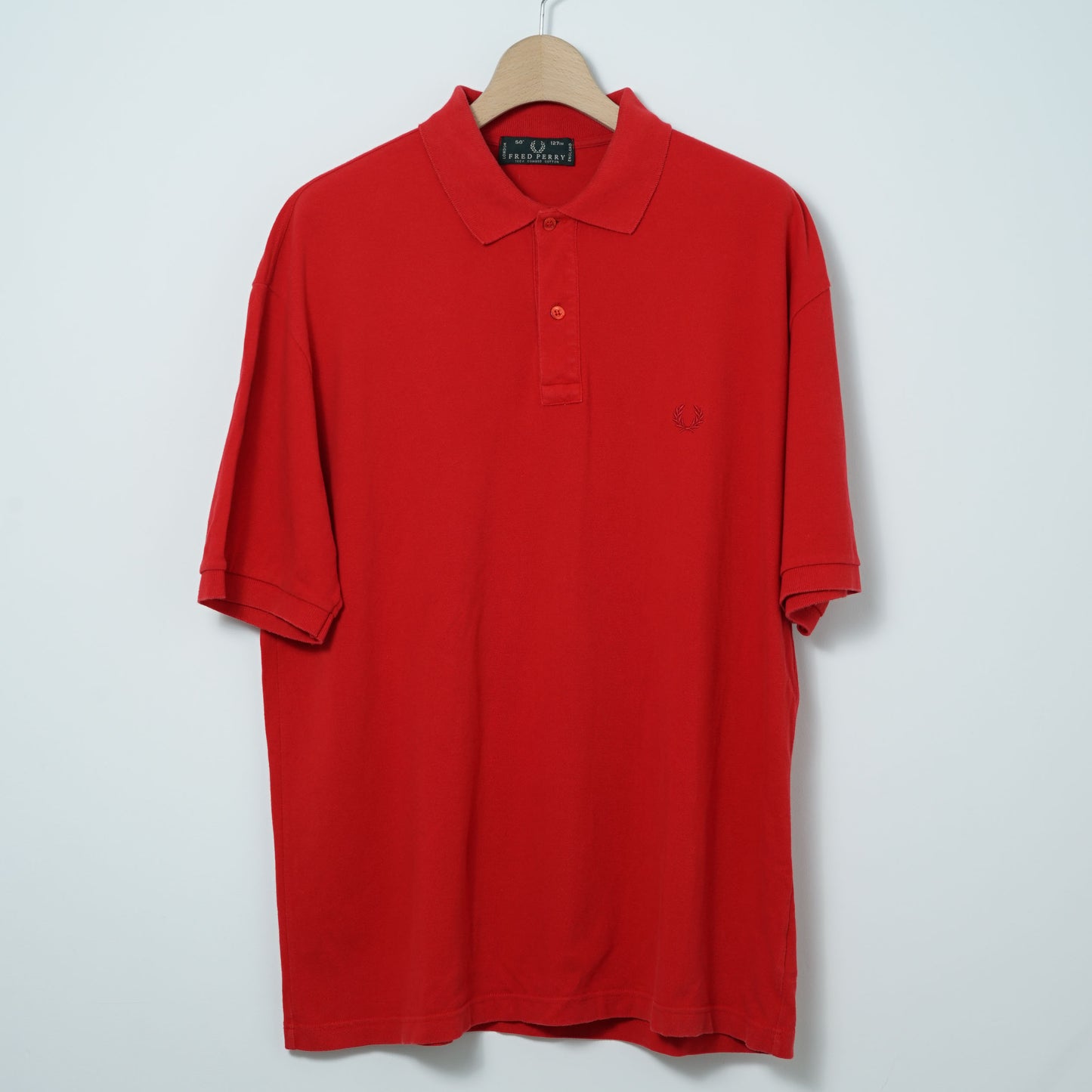 Fred Perry Cotton Pique Polo Shirt / Early ’00s-Mid '00s (Made in Italy)