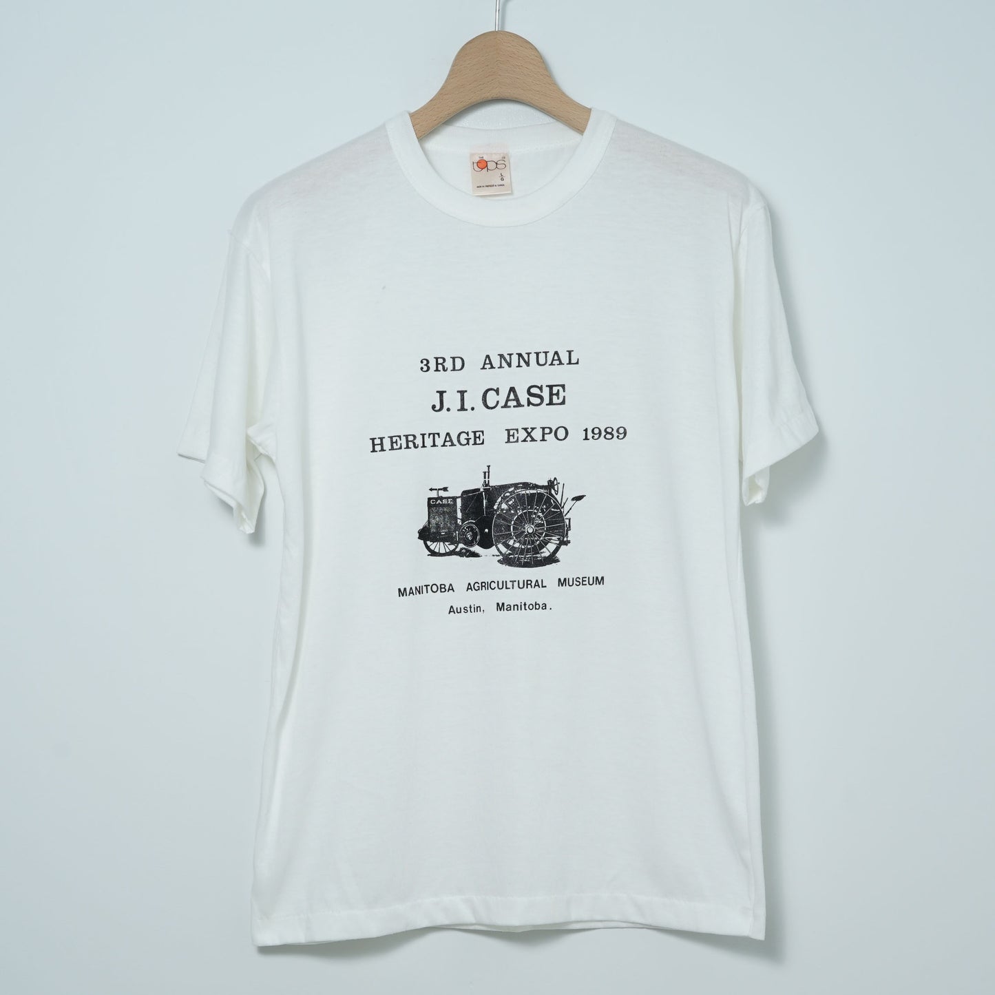 The Tops Printed T-shirt / Late ’80s (Made in Canada)