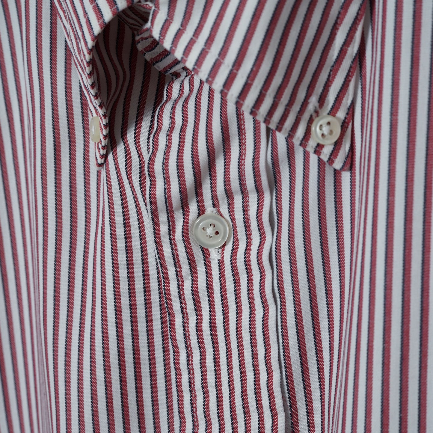 Lands’ End Cotton Polyester BD Shirt / Early '90s-Mid '90s (Made in USA)