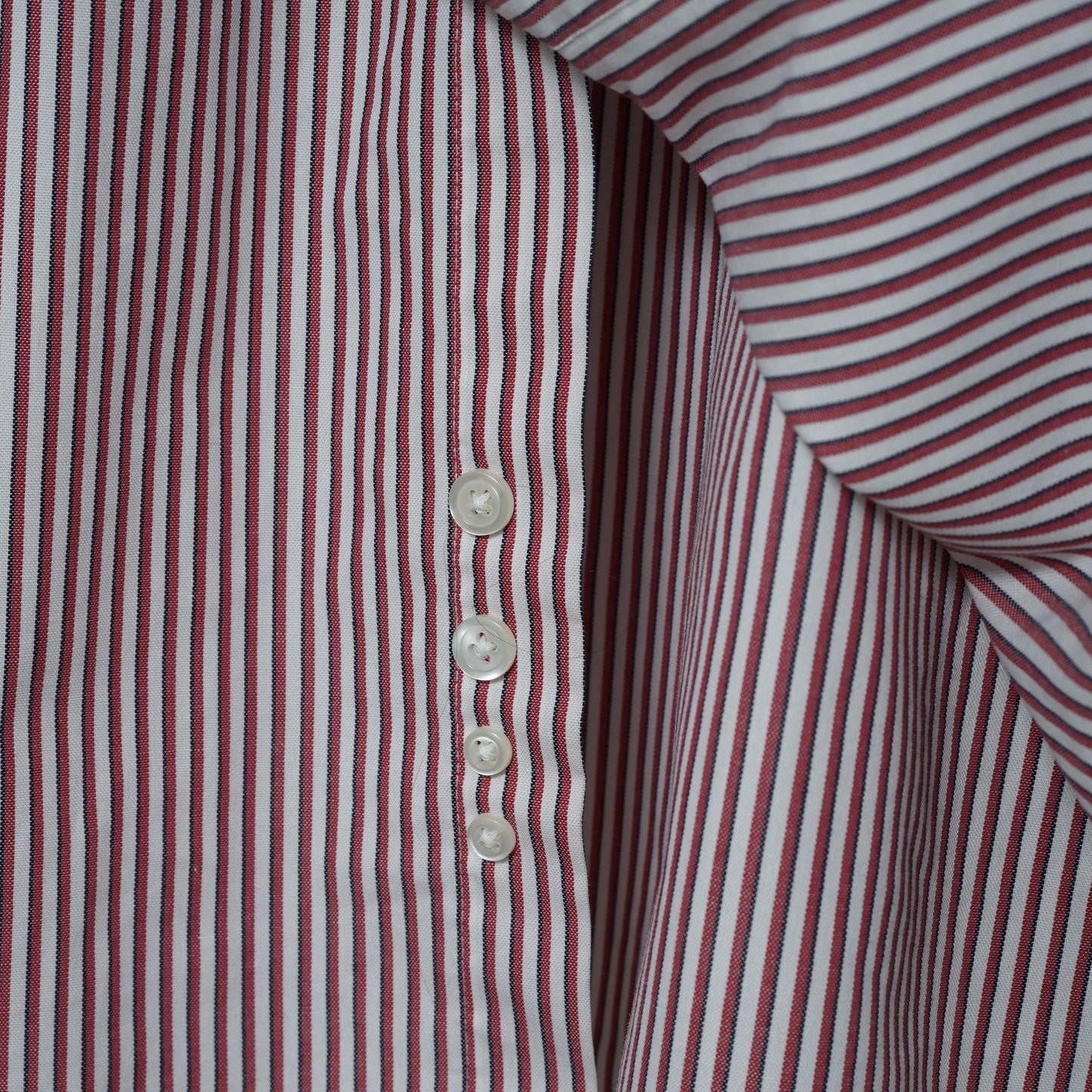 Lands’ End Cotton Polyester BD Shirt / Early '90s-Mid '90s (Made in USA)