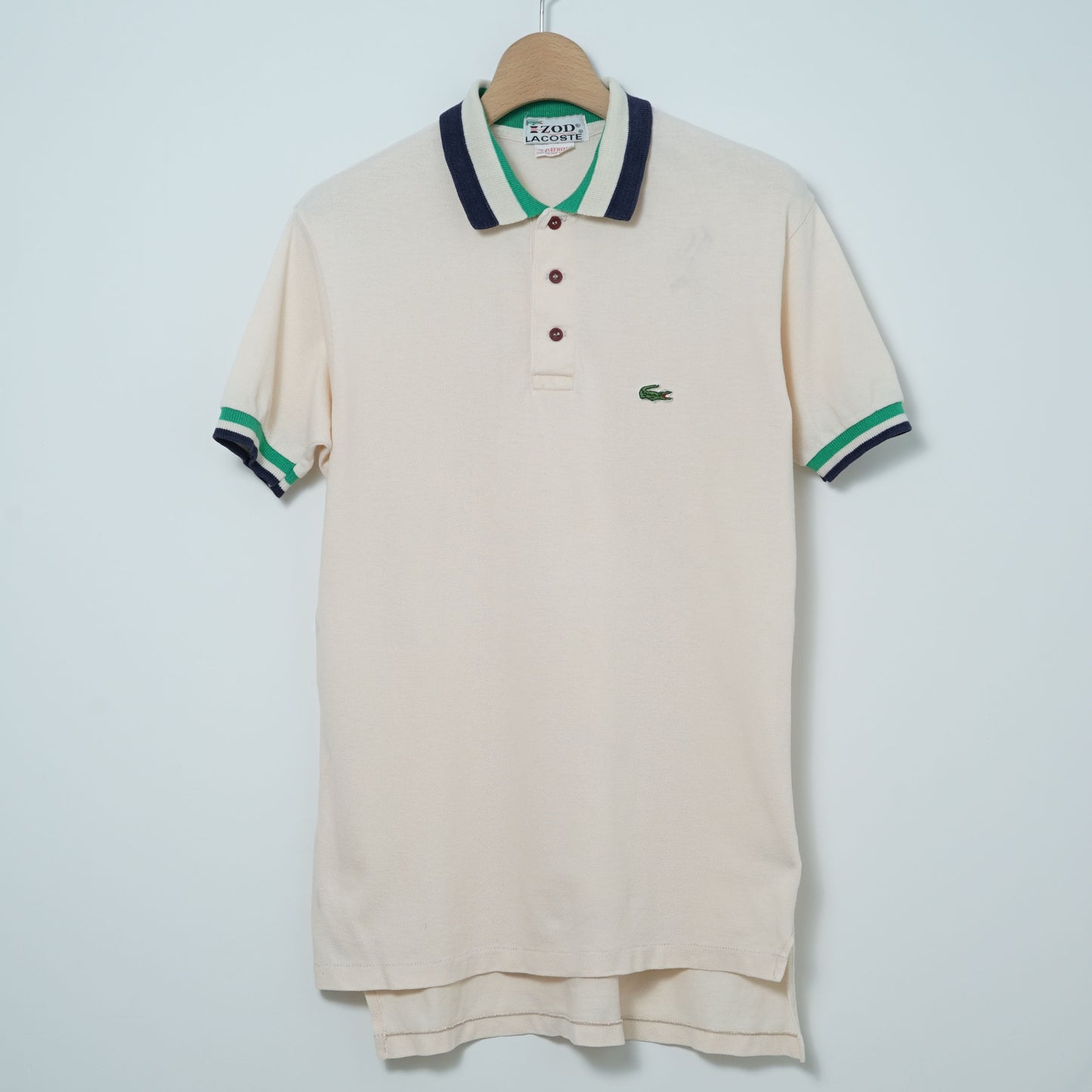 Izod Lacoste Cotton Pique Polo Shirt / Late '80s-Early '90s (Made in USA)