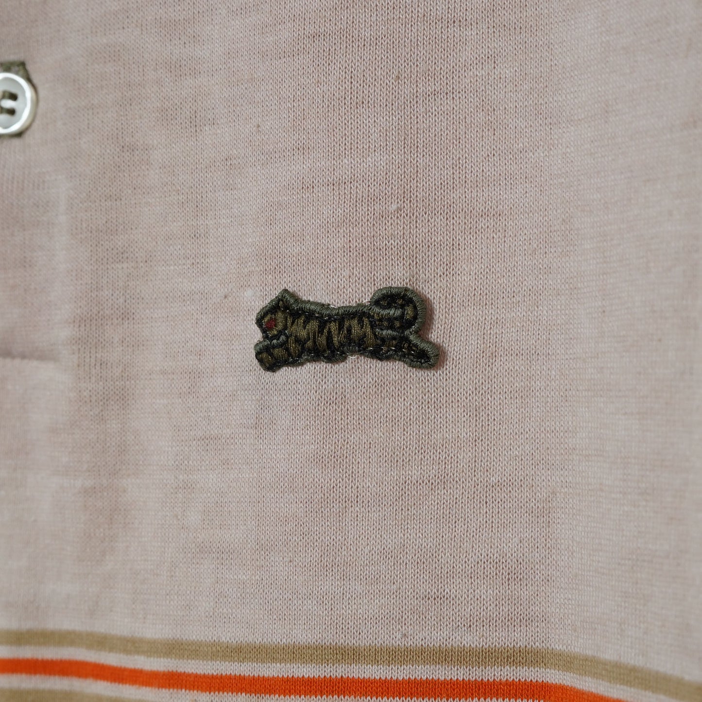 Campus Le Tigre Polo Shirt / Early '80s-Mid '80s (Made in USA)