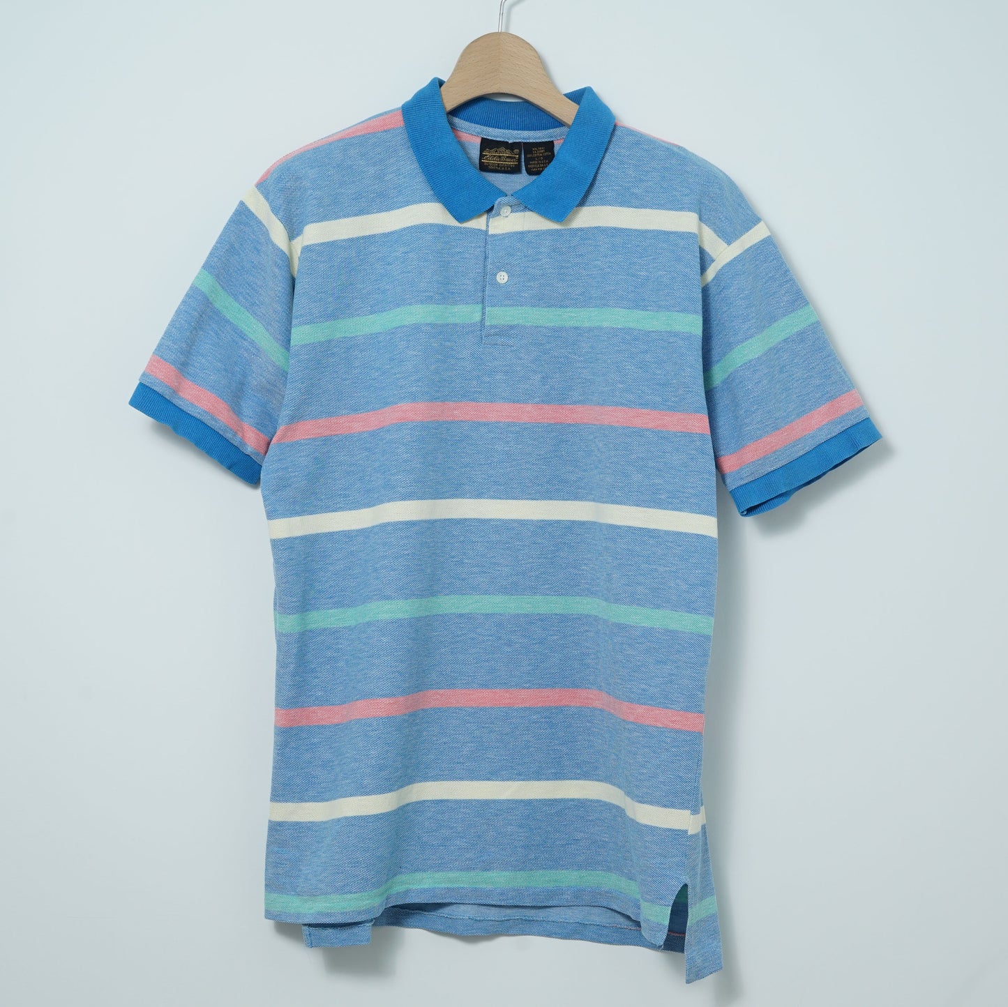 Eddie Bauer Cotton Pique Polo Shirt / Early ’90s-Mid '90s (Made in USA)