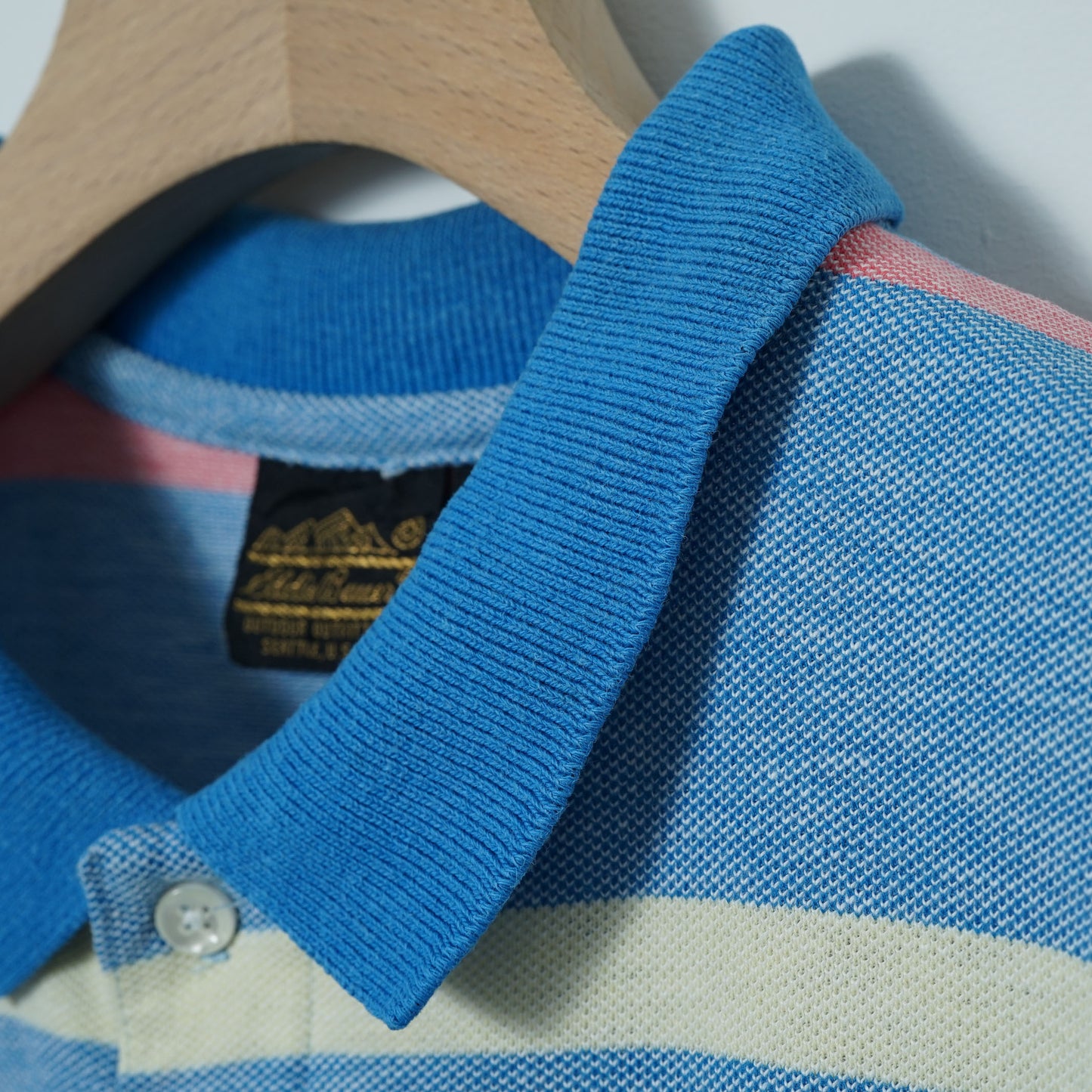 Eddie Bauer Cotton Pique Polo Shirt / Early ’90s-Mid '90s (Made in USA)
