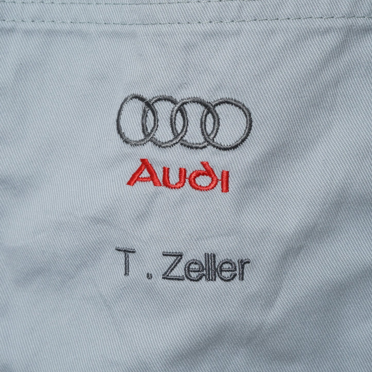 KLM Kleding Audi Embroidered Work Coat / Late ’90s-Early ’00s (Made in Netherlands)