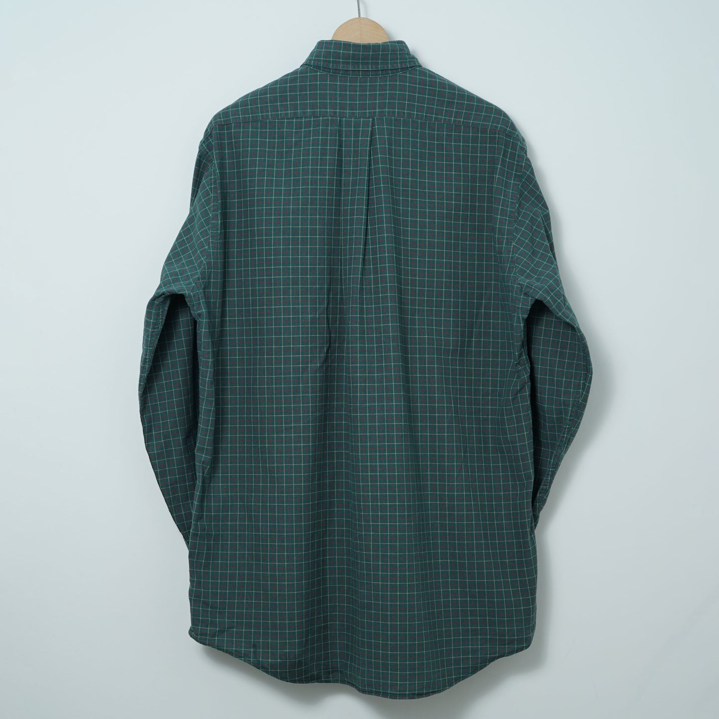 L.L.Bean Cotton Check BD Shirt / Mid ’90s (Made in USA)