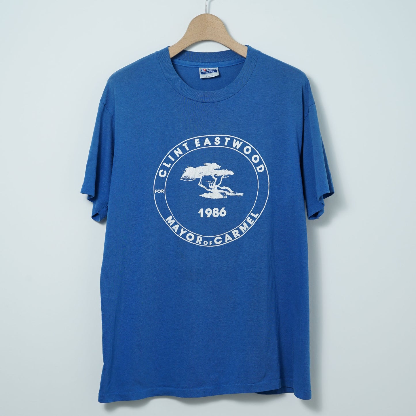 Hanes Fifty-Fifty Printed T-shirt / Mid '80s-Late '80s (Made in USA)