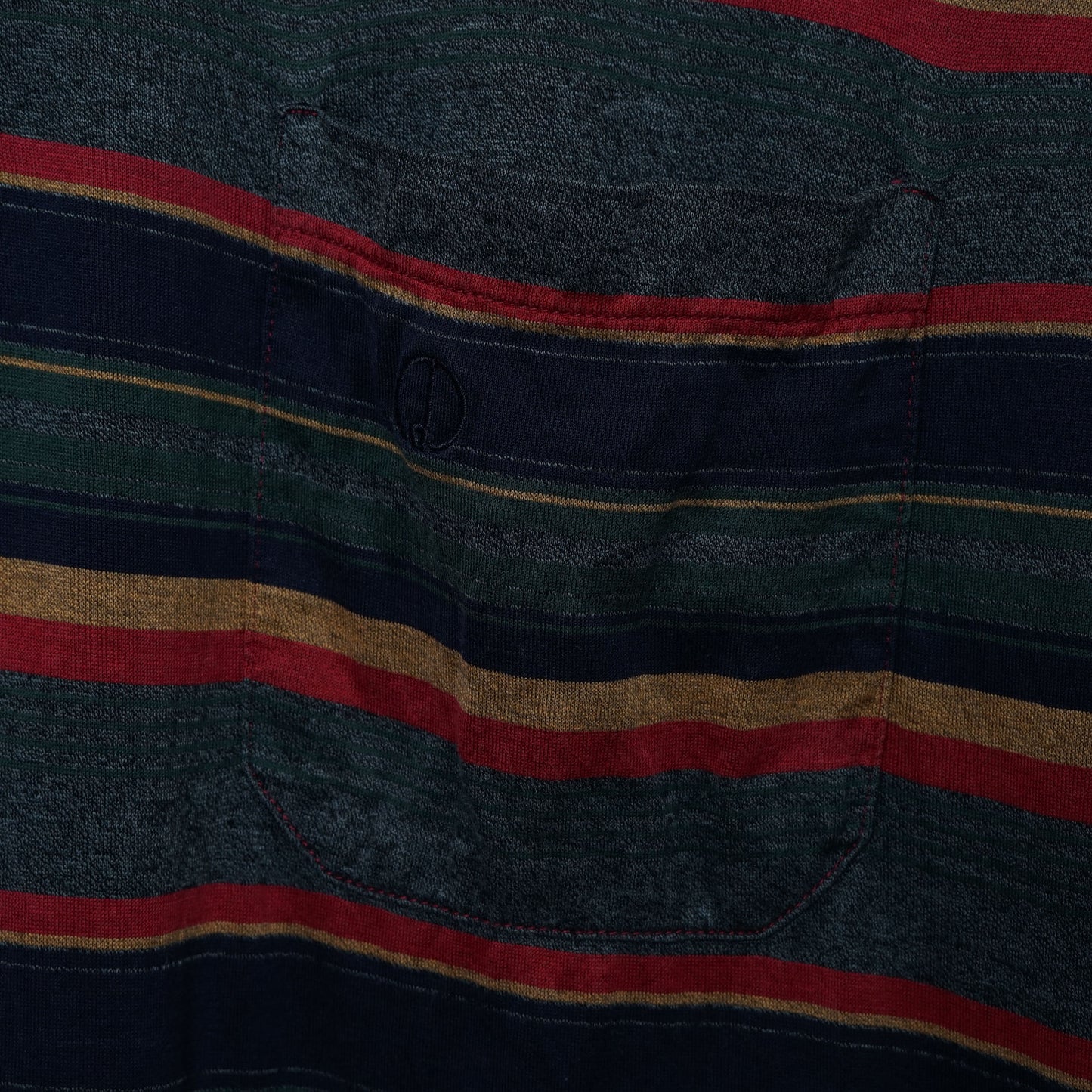 Dunhill Cotton Striped Polo Shirt / Late ’90s-Early '00s (Made in Italy)