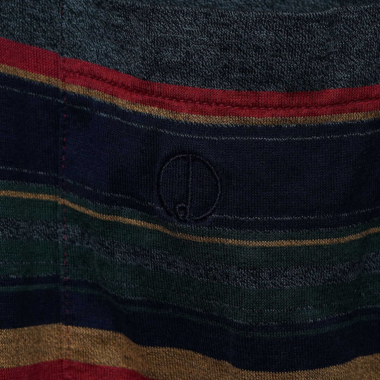 Dunhill Cotton Striped Polo Shirt / Late ’90s-Early '00s (Made in Italy)