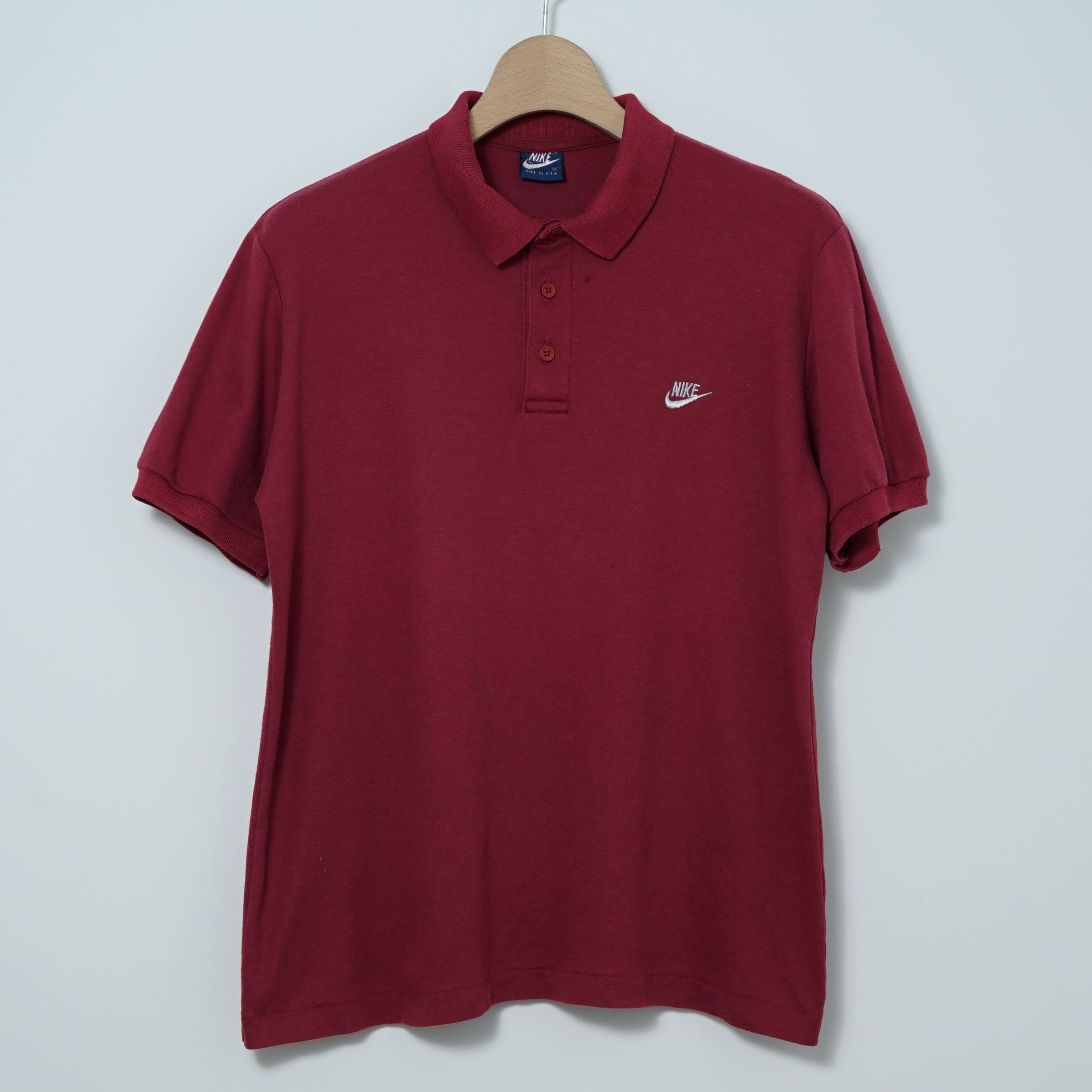 Nike Cotton Polo Shirt / Late '80s-Early '90s (Made in USA) – MÍCATA