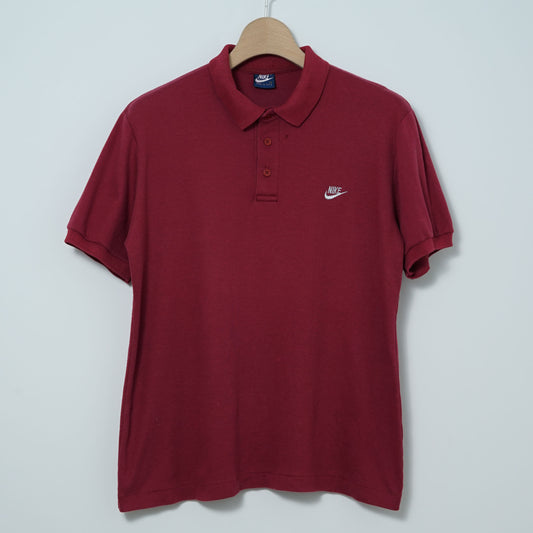 Nike Cotton Polo Shirt / Late ’80s-Early '90s (Made in USA)