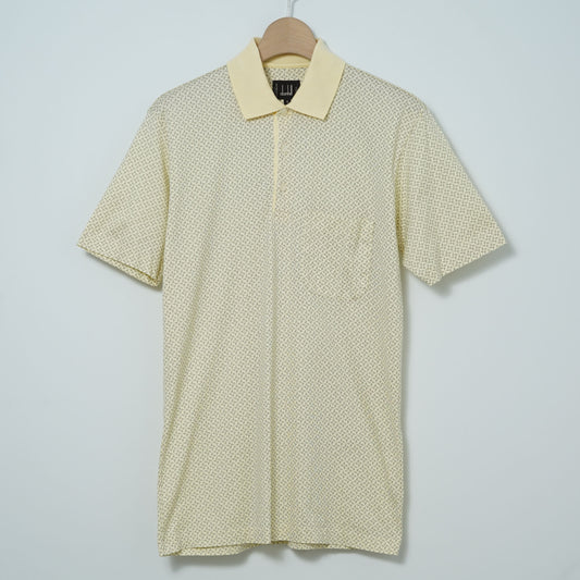 Dunhill All-over Monogram Polo Shirt / Late ’90s-Early '00s (Made in Italy)