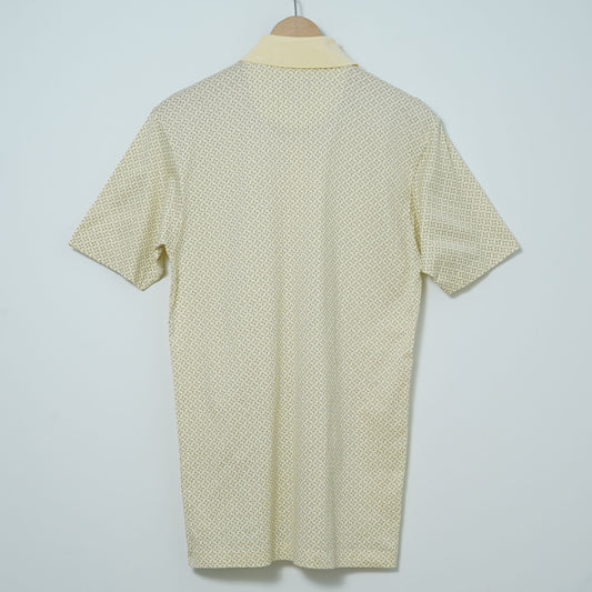 Dunhill All-over Monogram Polo Shirt / Late ’90s-Early '00s (Made in Italy)