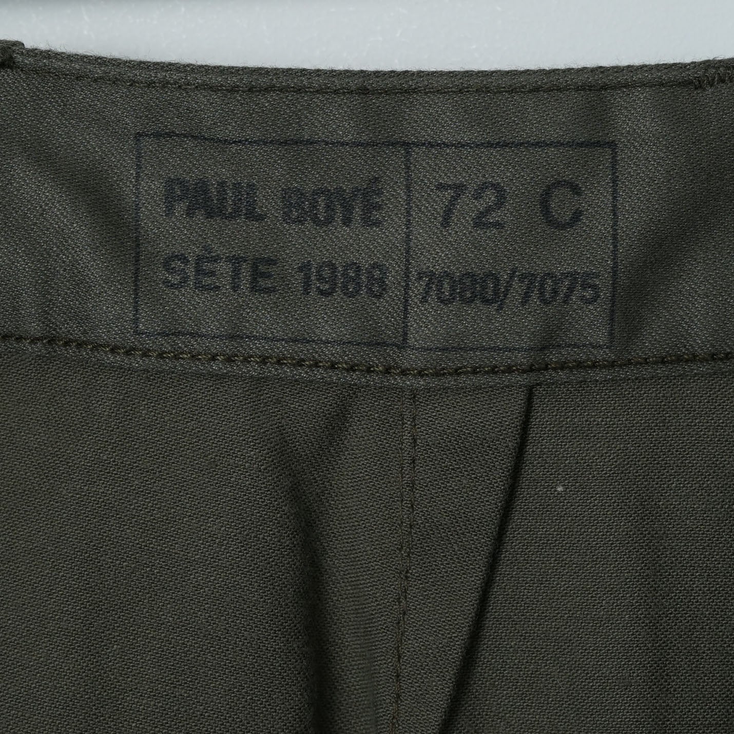 French Military F2 Combat Cargo Trousers / Early ’80s (Made in France)