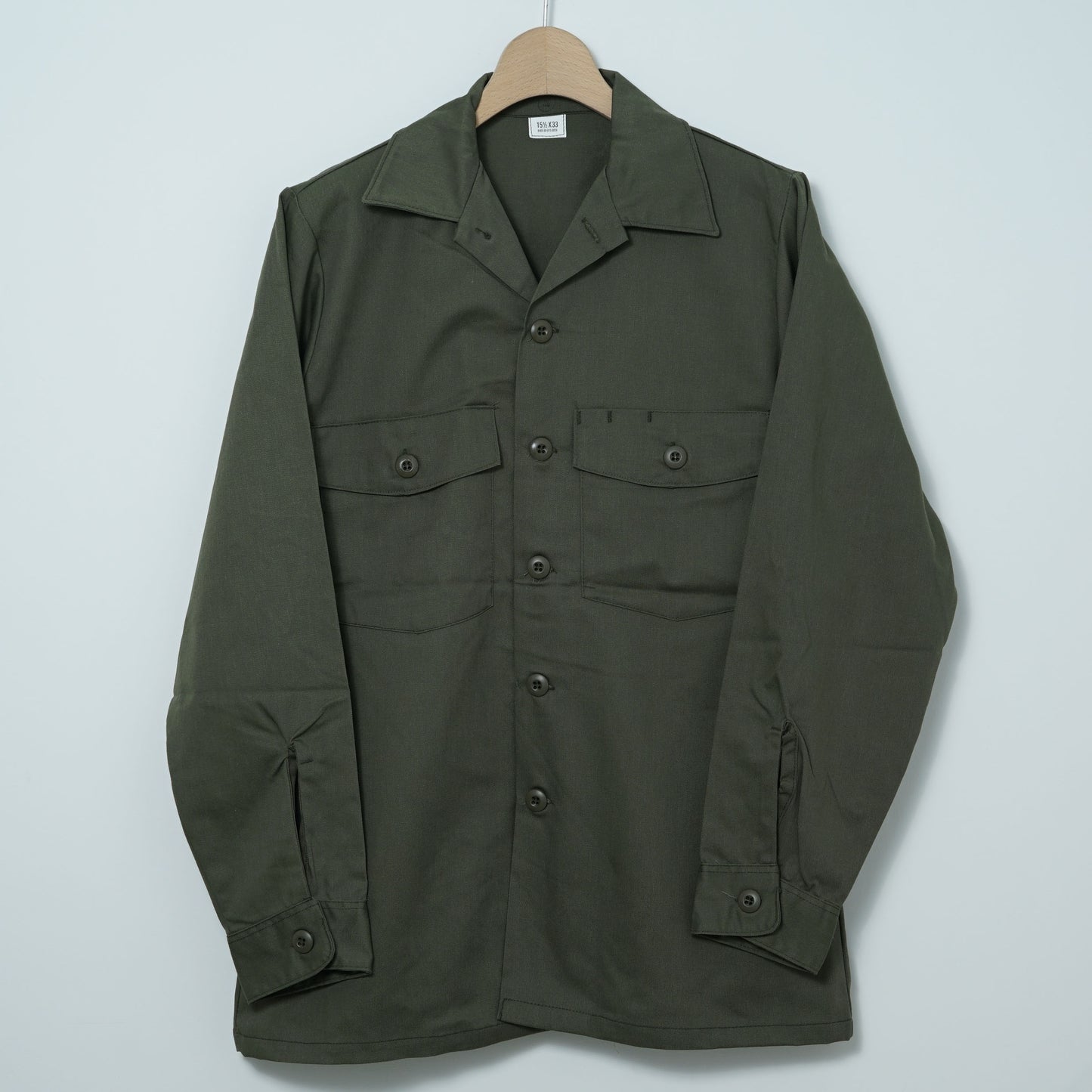 U.S. Army OG-507 Utility Shirt / Mid ’80s-Late ’80s (Made in USA)