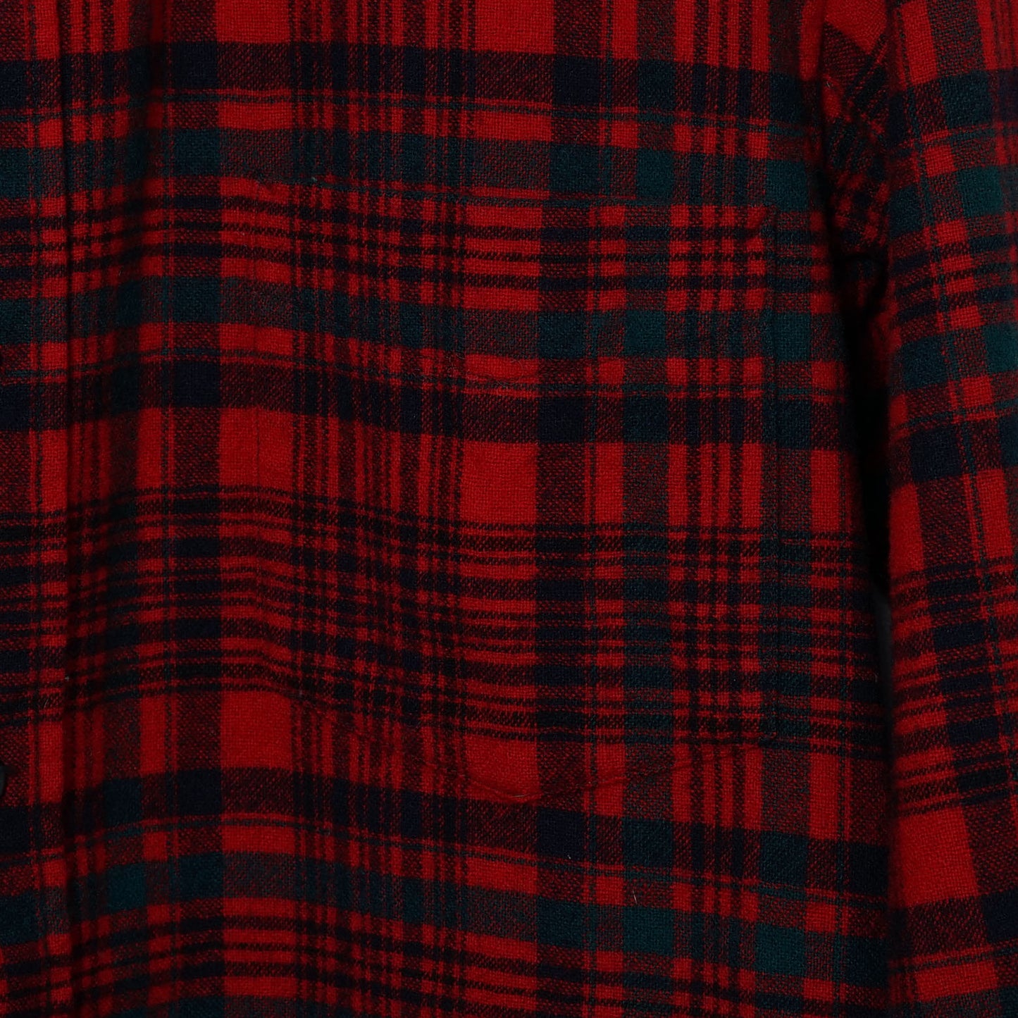 Pendleton Wool Check BD Shirt / Late ’70s-Early ’80s (Made in USA)
