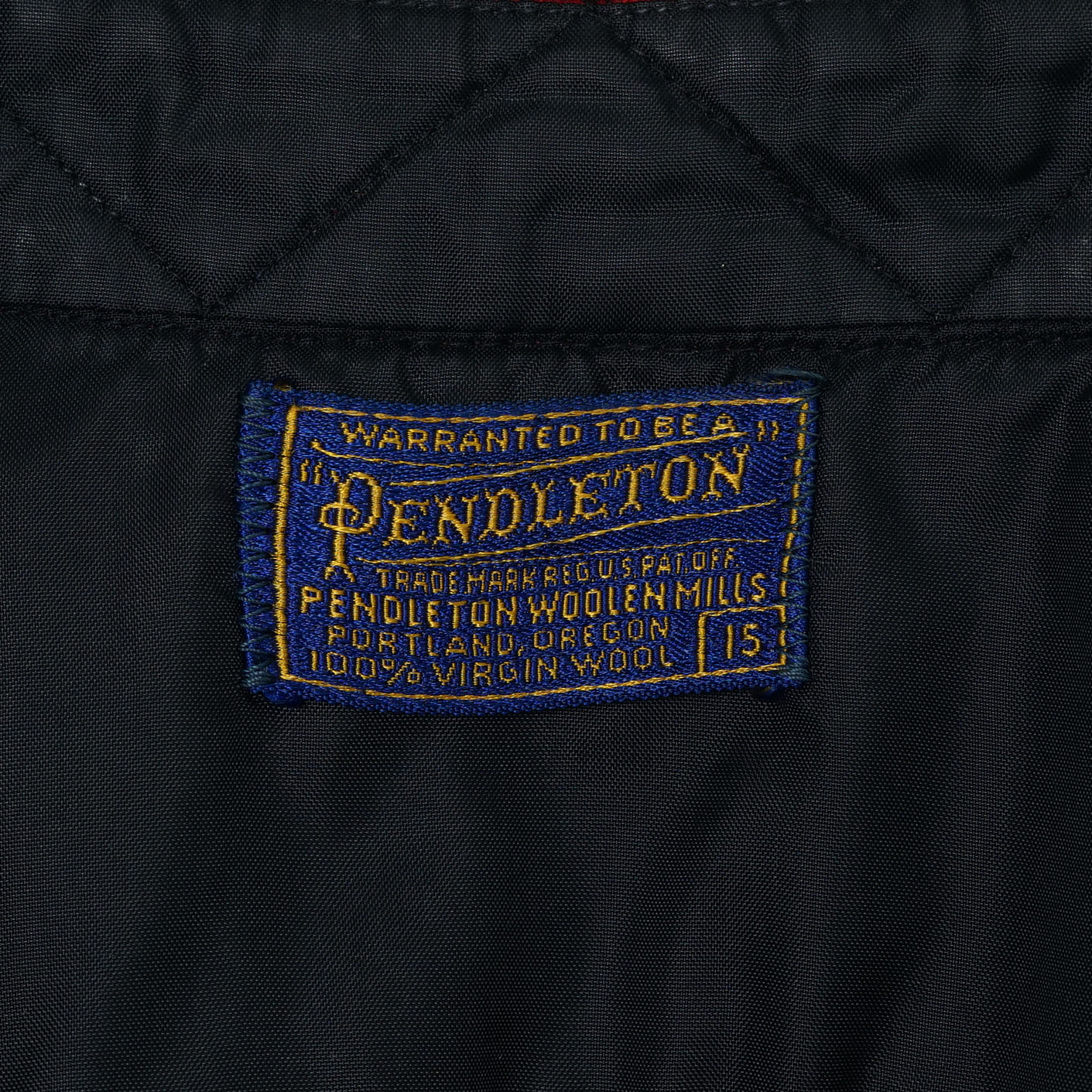 Pendleton Wool Check BD Shirt / Late ’70s-Early ’80s (Made in USA)