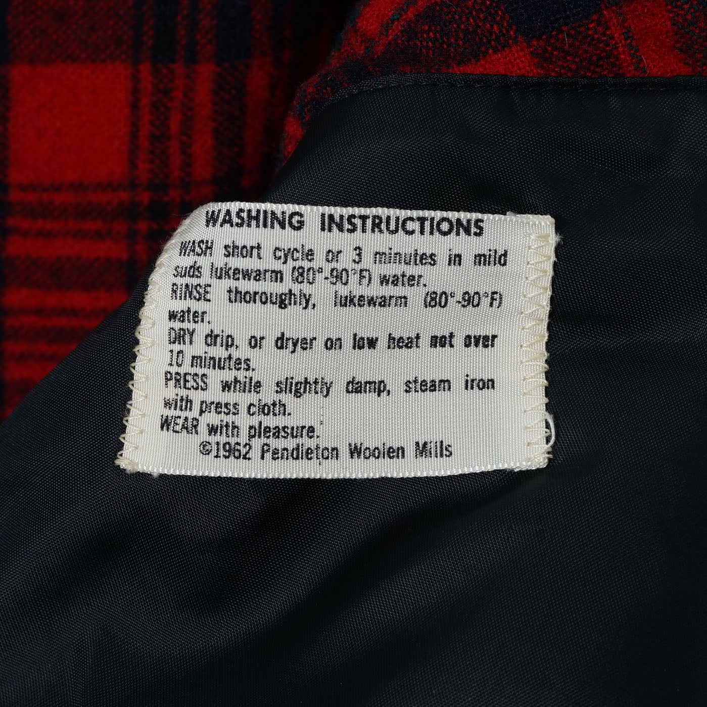 Pendleton Wool Check BD Shirt / Late ’70s-Early ’80s (Made in USA)