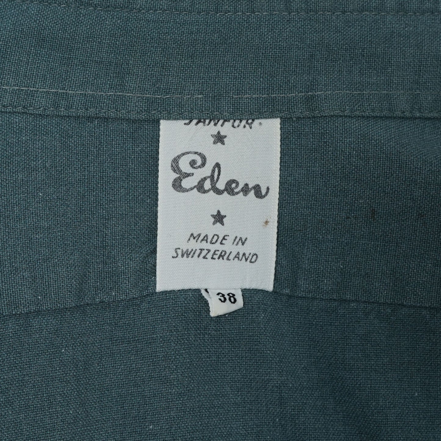 Eden Swiss Military Sleeping Shirt / Late ’60s-Early ’70s (Made in Switzerland)