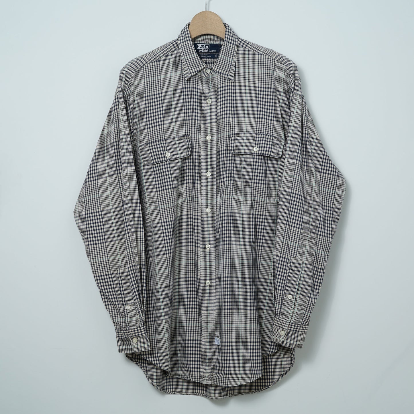 Polo by Ralph Lauren Plaid Work Shirt / Late ’80s-Early ’90s (Made in USA)