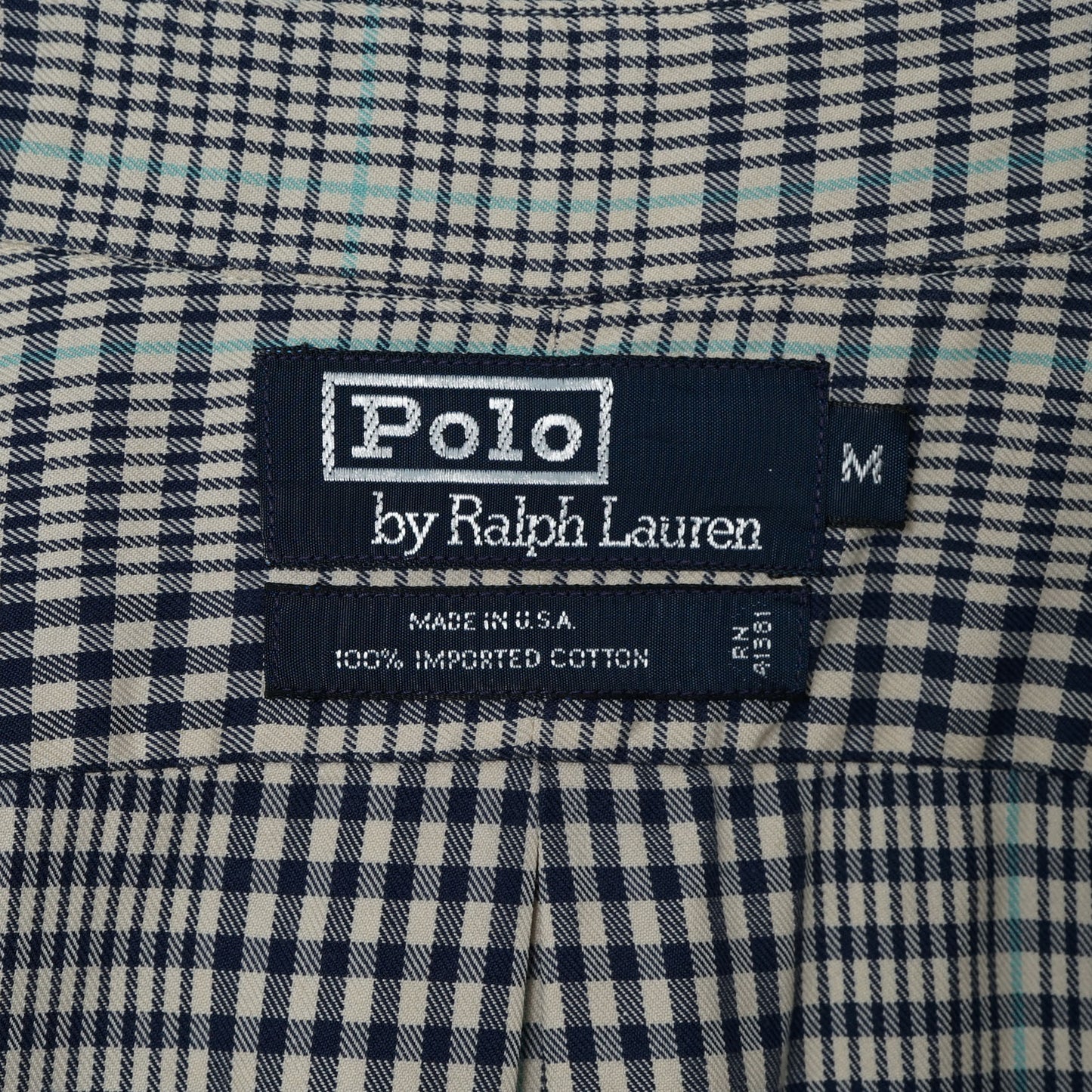 Polo by Ralph Lauren Plaid Work Shirt / Late ’80s-Early ’90s (Made in USA)