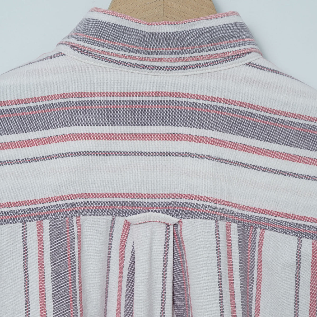 Gap Cotton Strip BD Shirt / Early ’90s-Mid ’90s (Made in USA)
