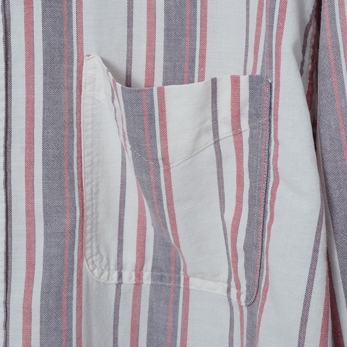 Gap Cotton Strip BD Shirt / Early ’90s-Mid ’90s (Made in USA)