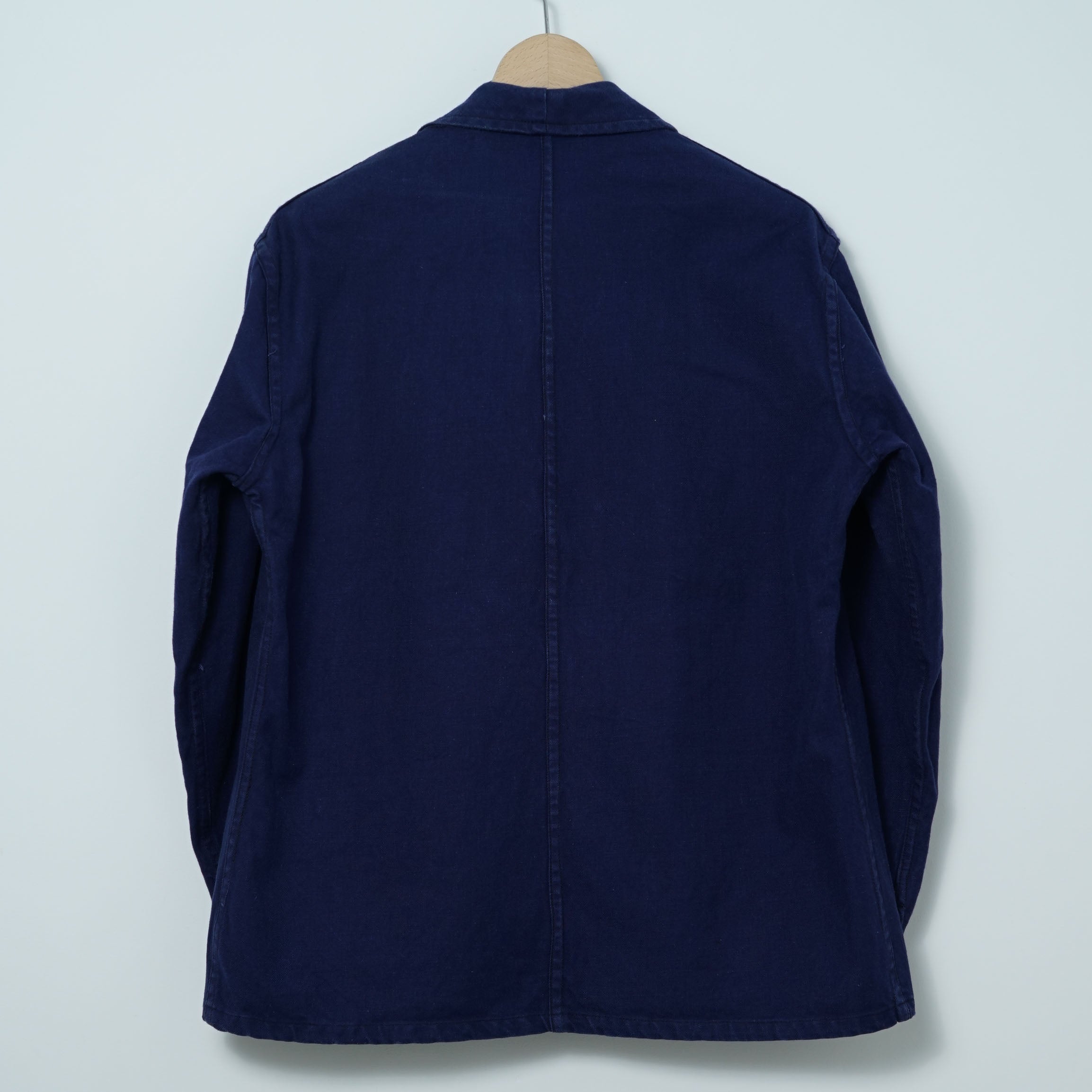 希少　1980年代　メキシカンブランケット　カメモチーフ　ブルーベース Le Pionnier French Work Jacket / Late '70s-Early '80s (Made in