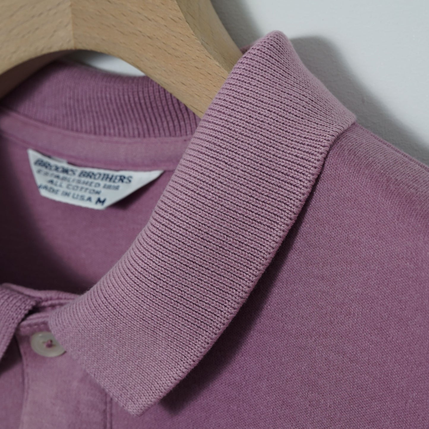 Brooks Brothers Cotton Polo Shirt / Early ’90s-Mid ’90s (Made in USA)