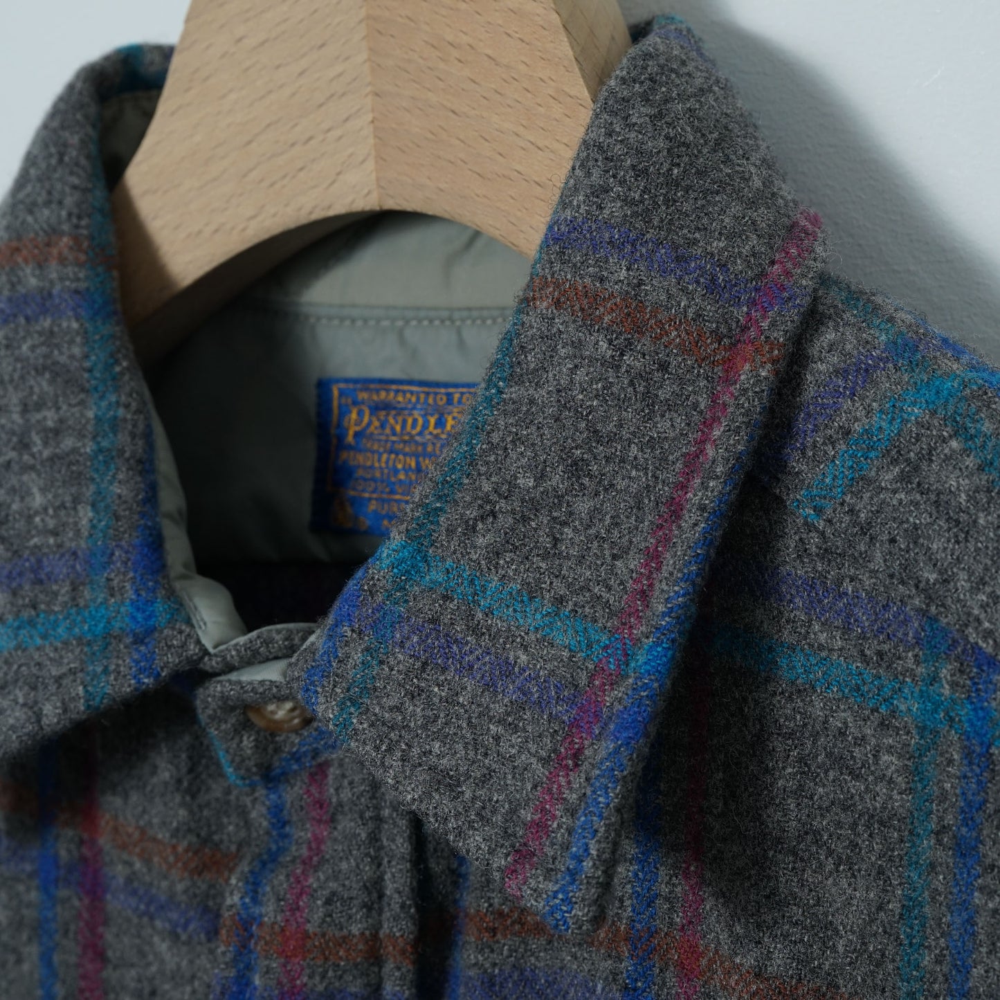Pendleton Wool Check Shirt / Late ’80s-Early ’90s (Made in USA)