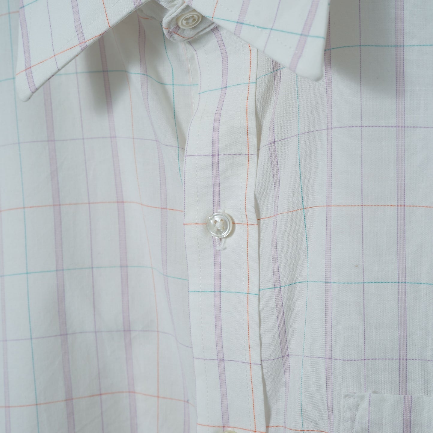 Arrow Bradstreet Short-sleeve Check Shirt / Late ’80s-Early ’90s (Made in USA)