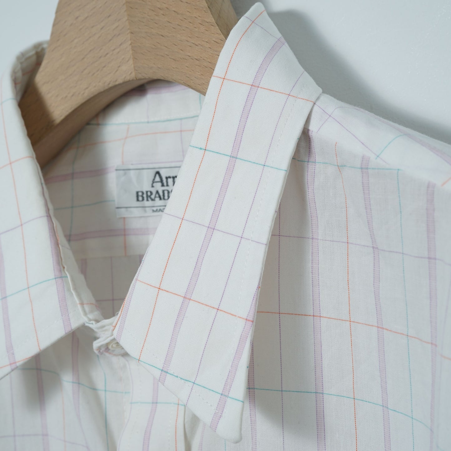 Arrow Bradstreet Short-sleeve Check Shirt / Late ’80s-Early ’90s (Made in USA)