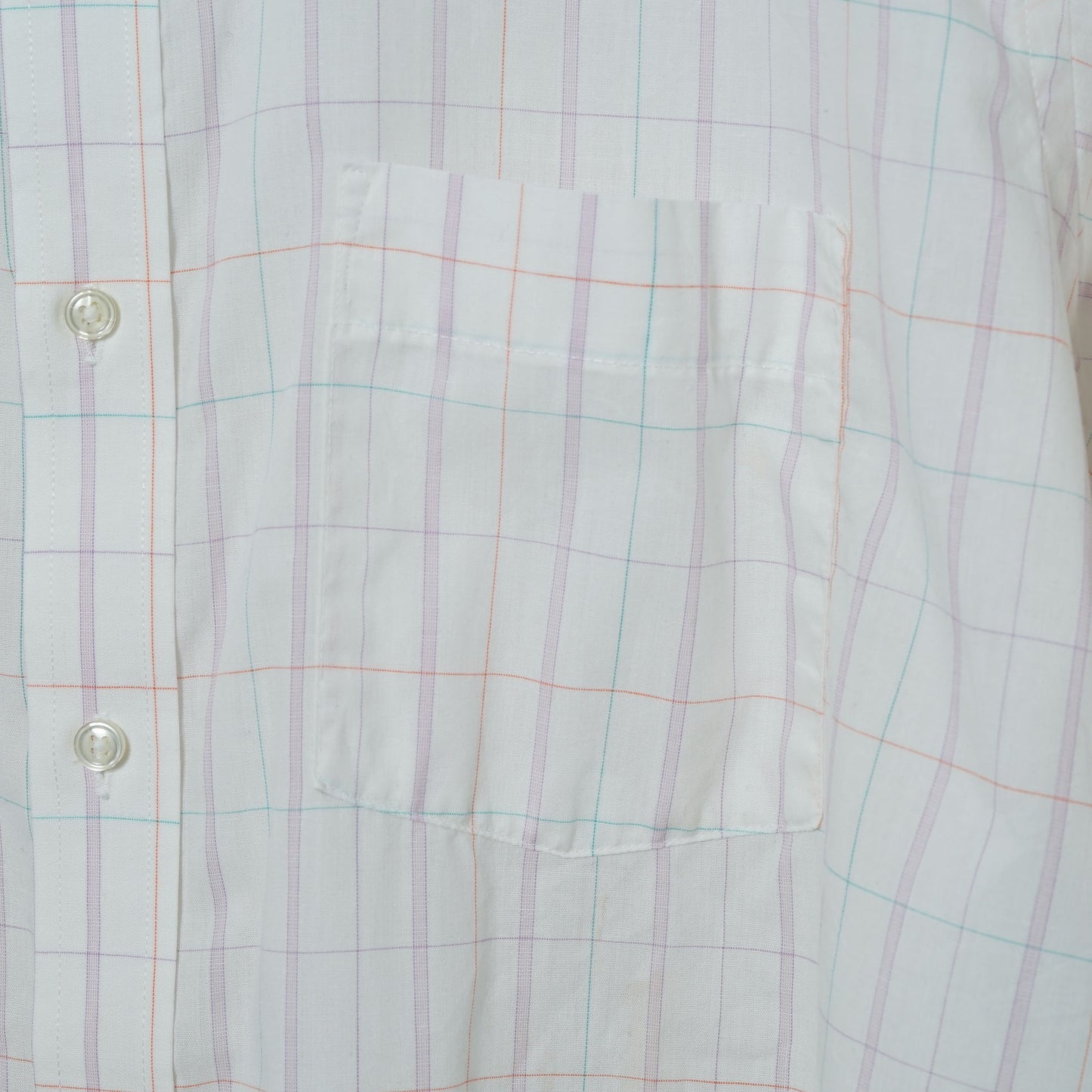 Arrow Bradstreet Short-sleeve Check Shirt / Late ’80s-Early ’90s (Made in USA)