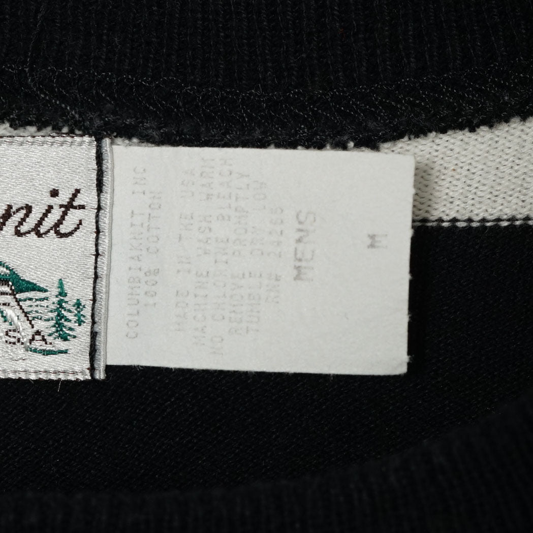 Columbiaknit Border Pocket Long-sleeve Tee / Early ’90s-Mid ’90s (Made in USA)