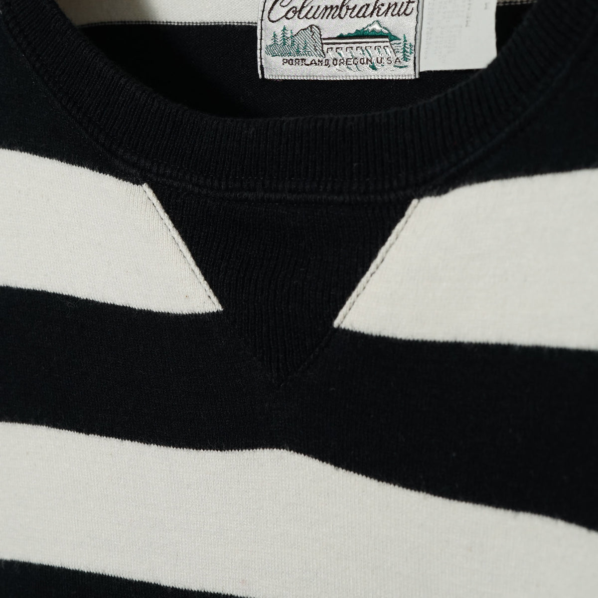 Columbiaknit Border Pocket Long-sleeve Tee / Early ’90s-Mid ’90s (Made in USA)