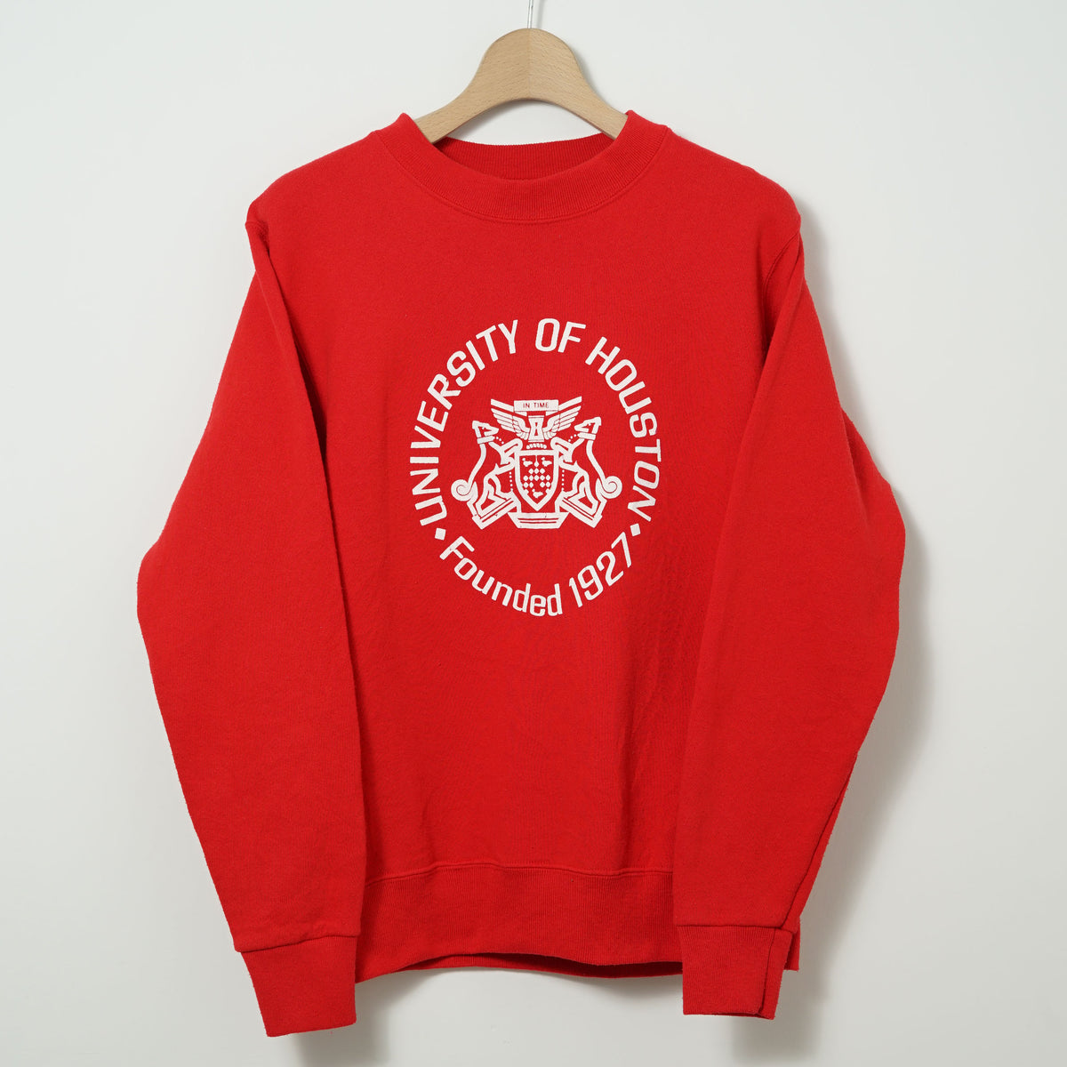 Santee Sweats by Pluma Inc. Printed Crew Neck Sweatshirt / Late ’80s-Early ’90s (Made in USA)