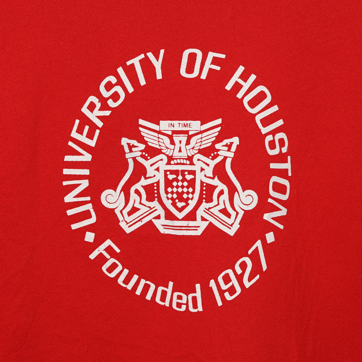 Santee Sweats by Pluma Inc. Printed Crew Neck Sweatshirt / Late ’80s-Early ’90s (Made in USA)
