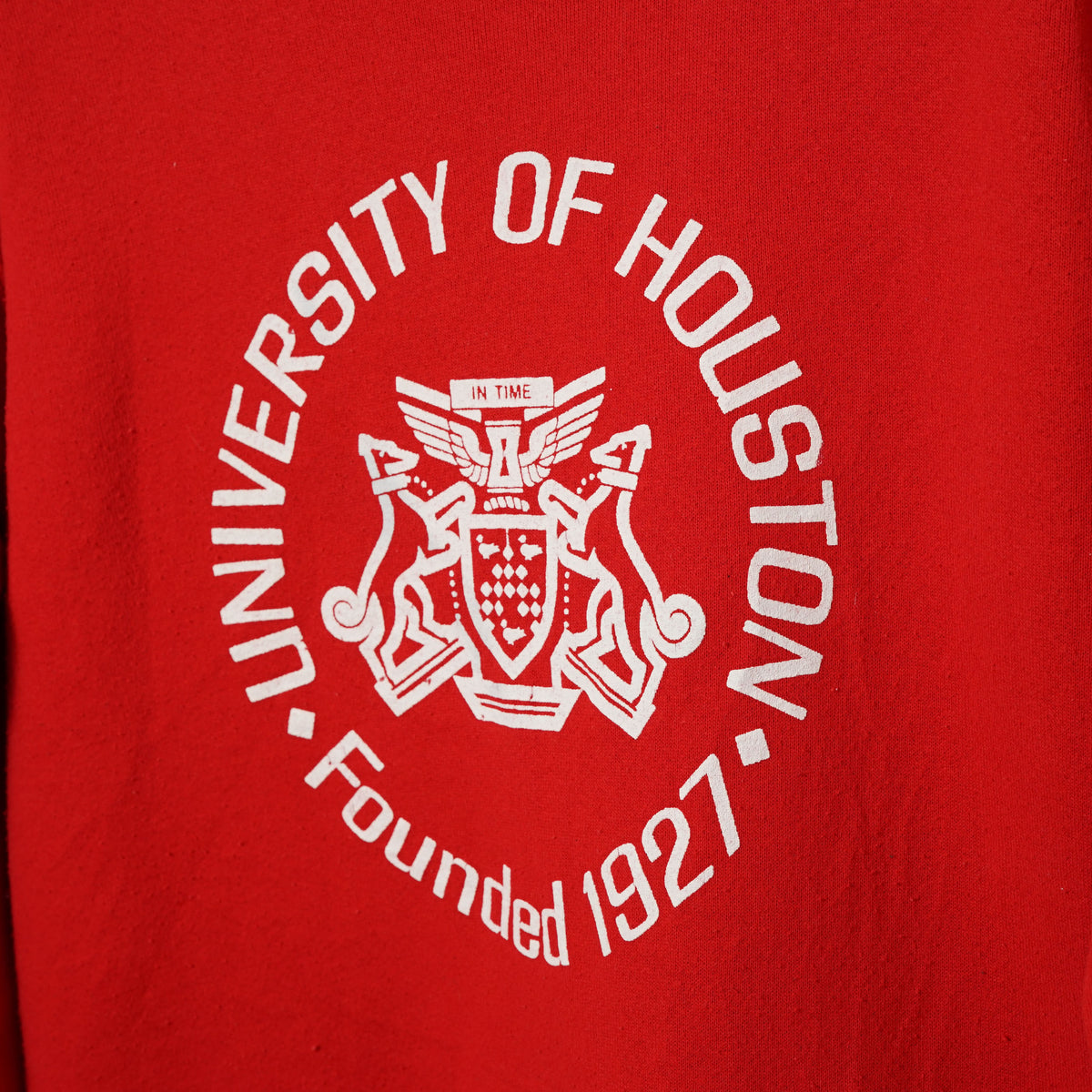 Santee Sweats by Pluma Inc. Printed Crew Neck Sweatshirt / Late ’80s-Early ’90s (Made in USA)