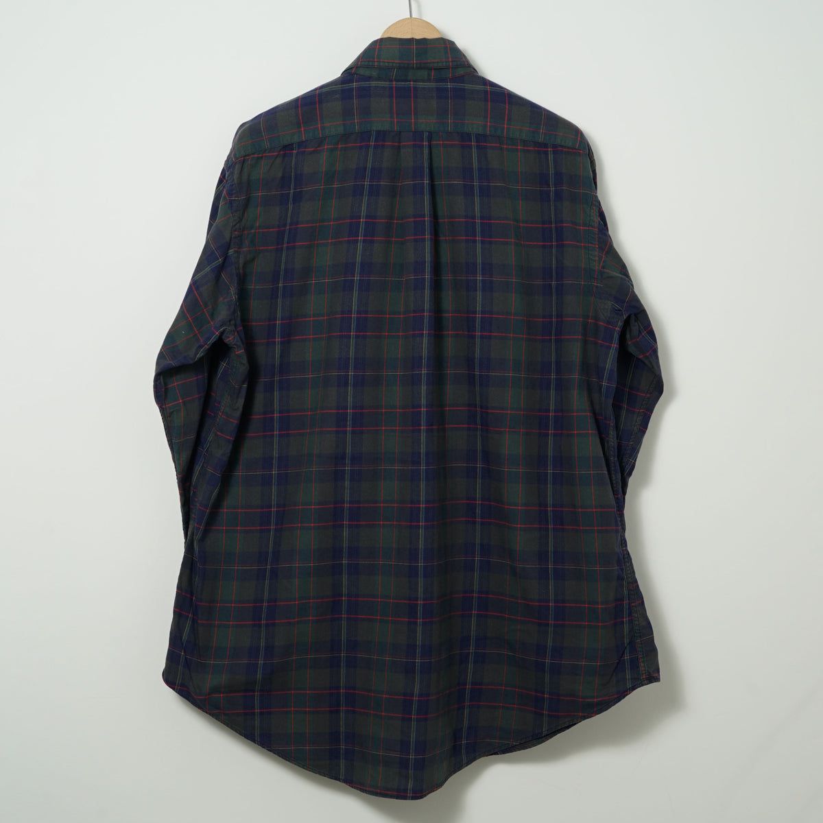 Gitman Bros. for Bailiwick Clothiers Tartan Check BD Shirt / Late '80s-Early '90s (Made in USA)