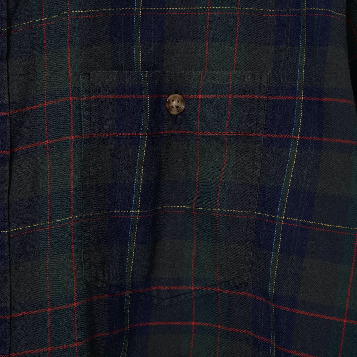 Gitman Bros. for Bailiwick Clothiers Tartan Check BD Shirt / Late '80s-Early '90s (Made in USA)