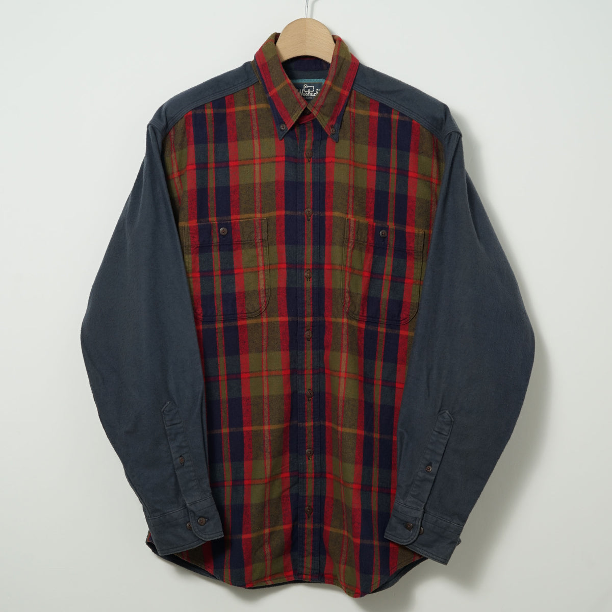 Woolrich Cotton Check Flannel Shirt / Early ’90s-Mid ’90s (Made in USA)