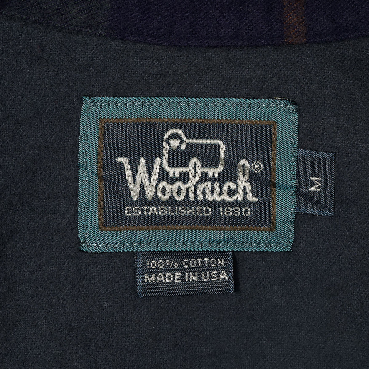 Woolrich Cotton Check Flannel Shirt / Early ’90s-Mid ’90s (Made in USA)
