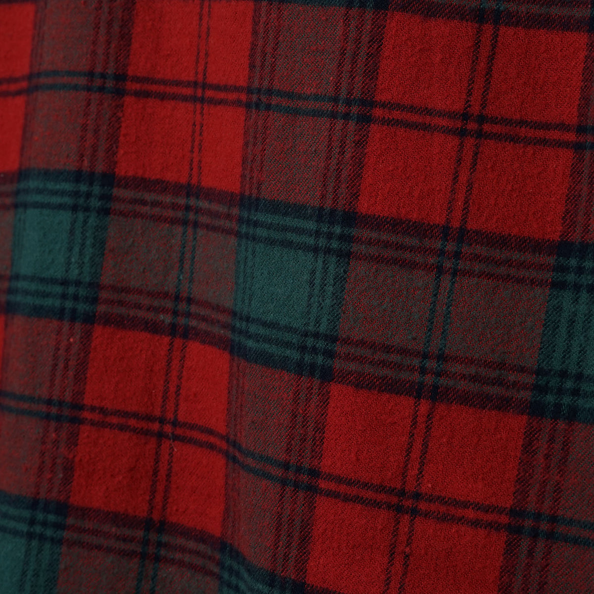 L.L.Bean Cotton Flannel BD Shirt / Late '80s-Early '90s (Made in USA)
