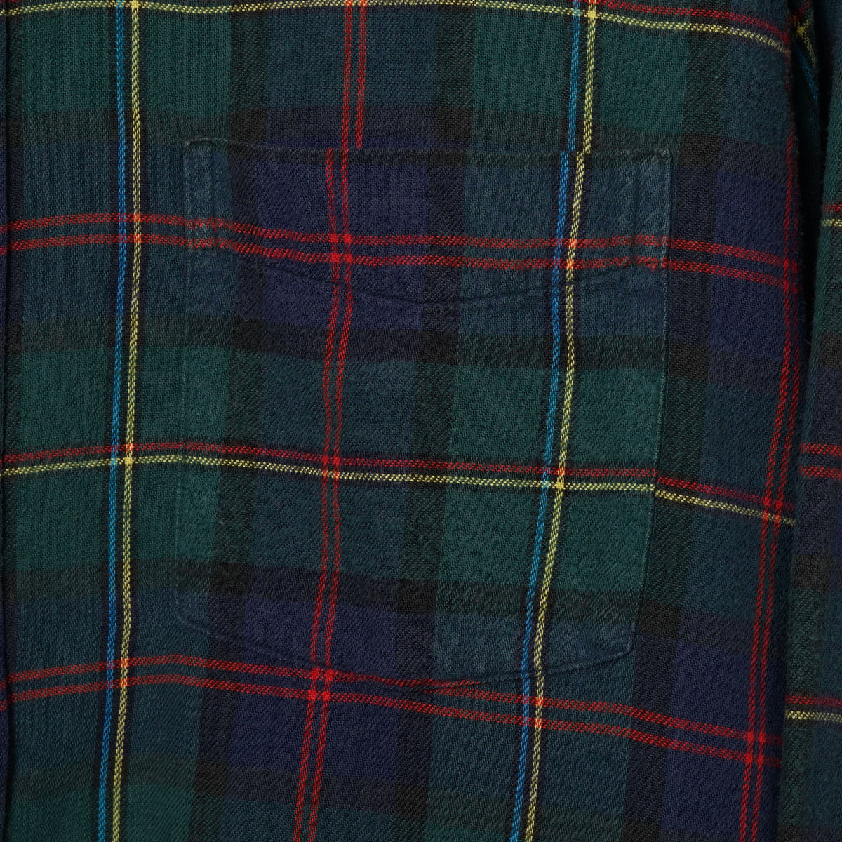 L.L.Bean Cotton Flannel BD Shirt / Late '80s-Early '90s (Made in USA)