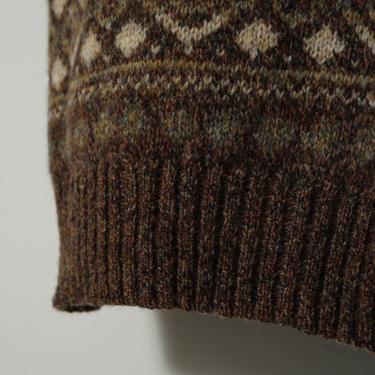 Brooks Brothers Wool Knit Vest / Late '90s-Early '00s (Made in Great Britain)