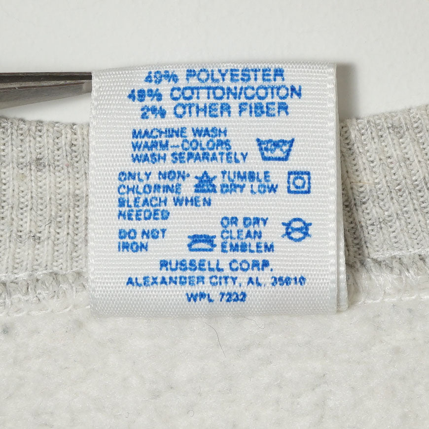 Jerzees Printed Crew Neck Sweatshirt / Late ’80s-Early ’90s (Made in USA)