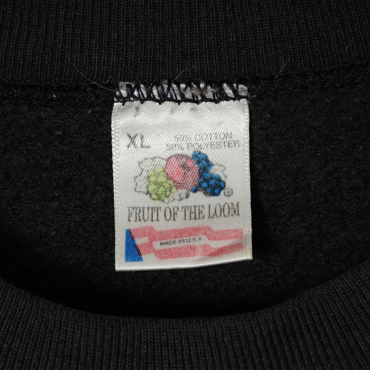 Fruit of the Loom Printed Crew Neck Sweatshirt / Early ’90s-Mid ’90s (Made in USA)