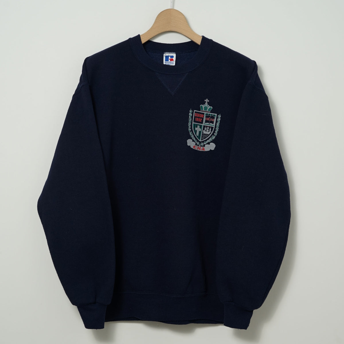 Russell Athletic Printed Crew Neck Sweatshirt / Early ’90s (Made in USA)