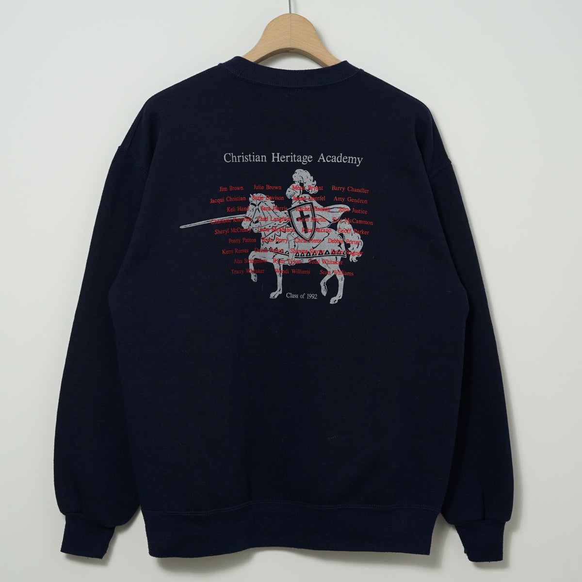 Russell Athletic Printed Crew Neck Sweatshirt / Early ’90s (Made in USA)